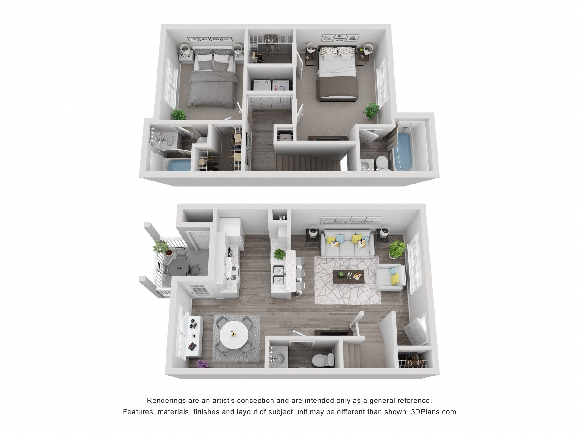 Floor plan layout diagram for Cedar